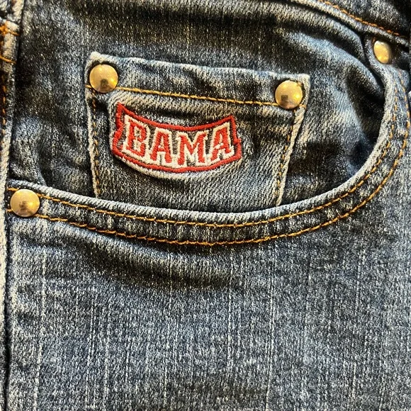 Women's Straight Leg Denim Jeans - Picture 10 of 11